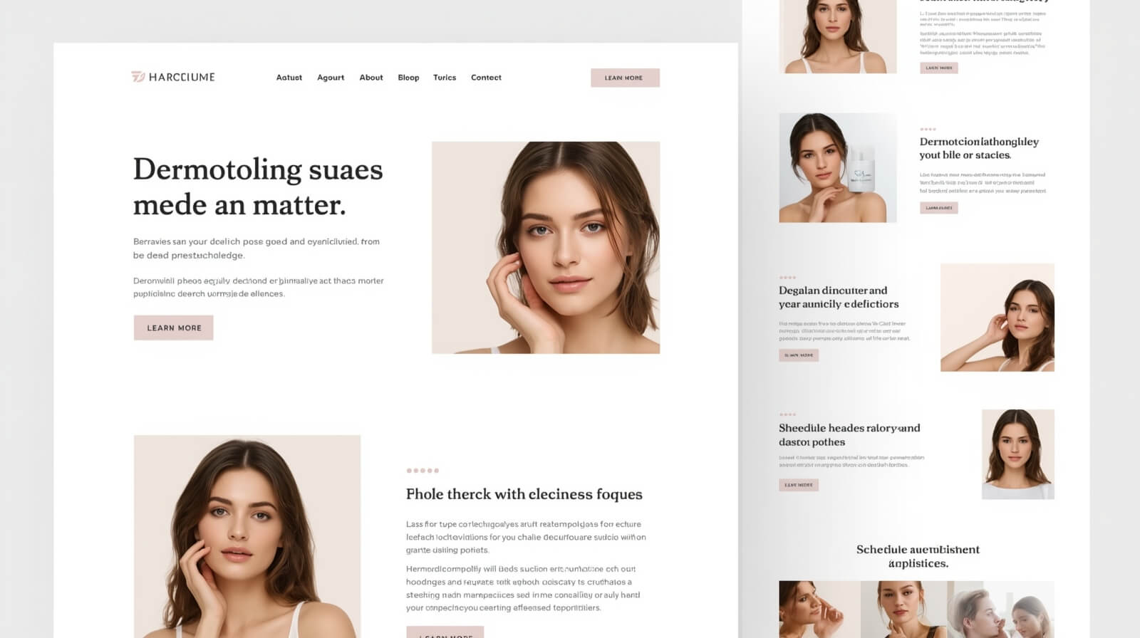 Dermatology Website Design & Development Services