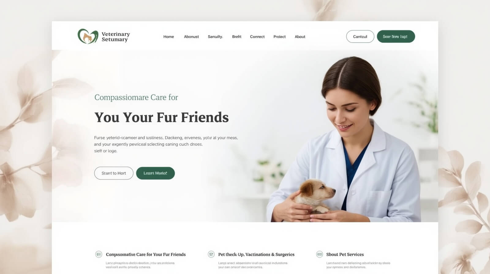 Veterinarians Website Design & Development Services