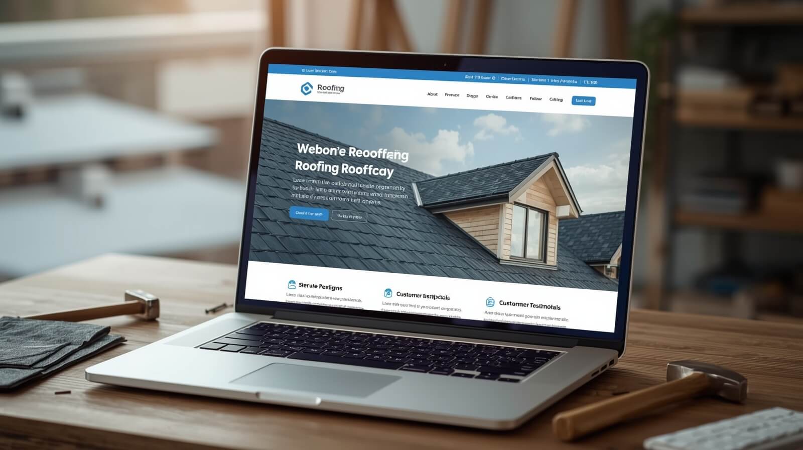 Roofing Website Design & Development Services