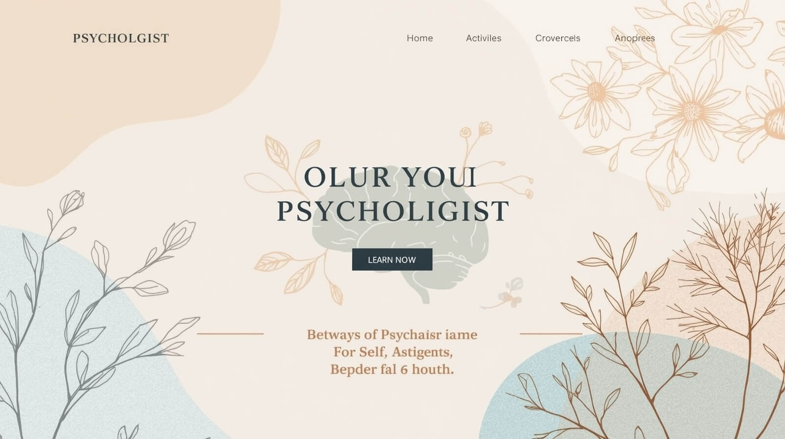 Psychologist Website Design & Development Services