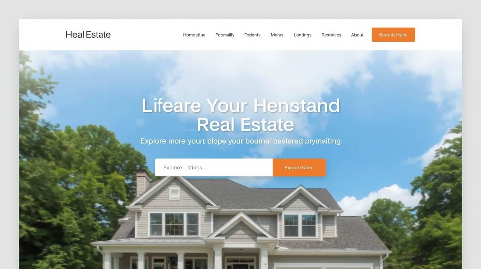 Real Estate Agents & Brokers  Website Design & Development Services